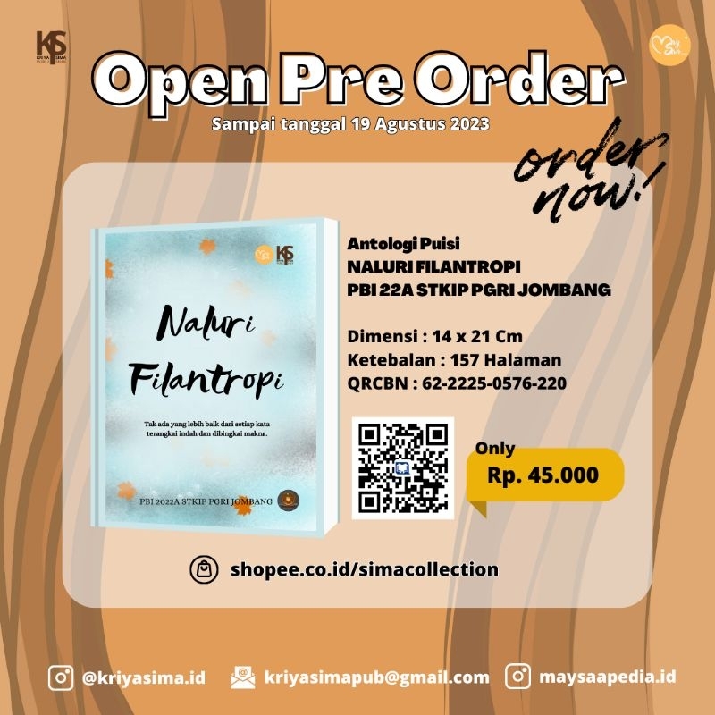 

Antologi Puisi Naluri Filantropi