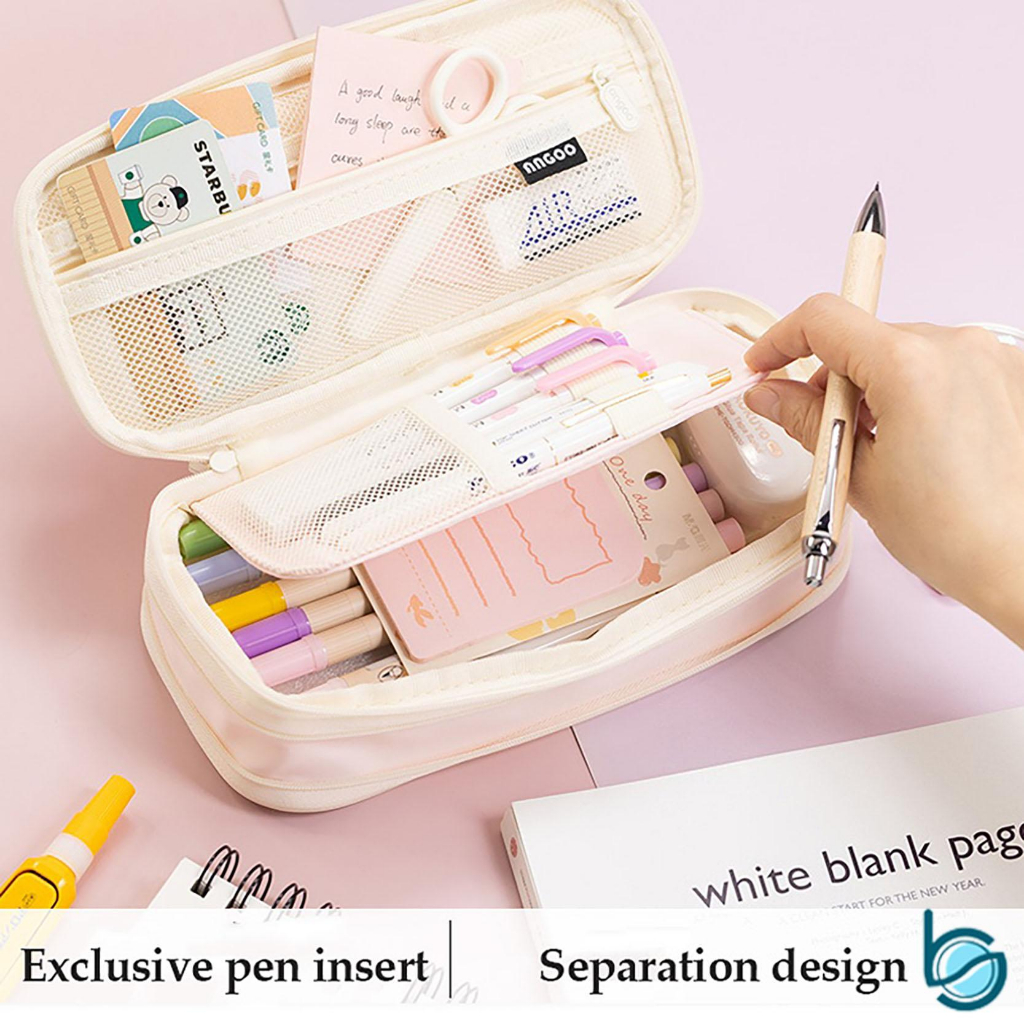 

Tempat Pensil Bagus Lucu Berkapasitas Besar /Cute Large Capacity Pencil Case Tempat Alat Tulis/Tas Pensil - Best Stationary