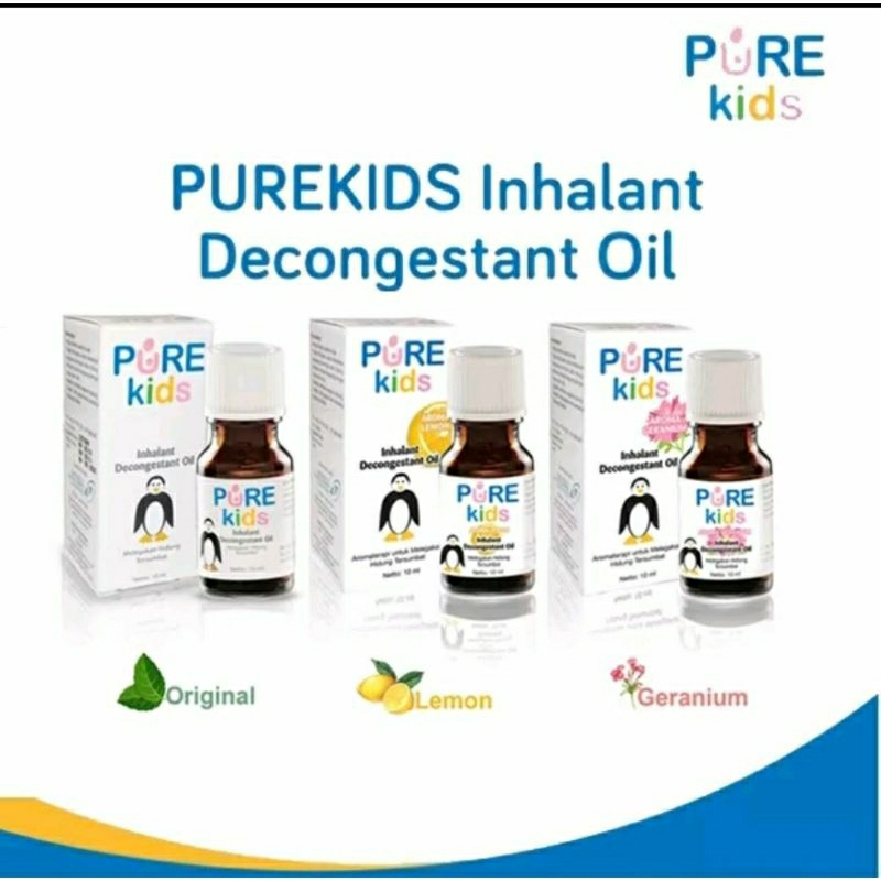 Pure kids inhalant decongestant oil 10ml