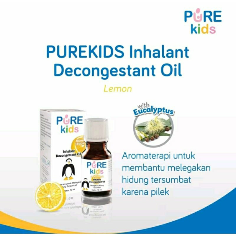 Pure kids inhalant decongestant oil 10ml