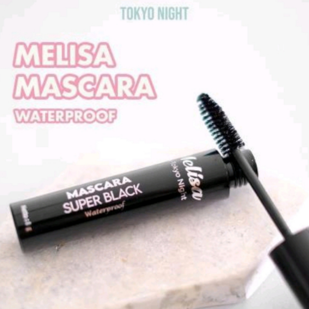 MELISA MASCARA SUPERBLACK WATERPROOF BY TOKYO NIGHT