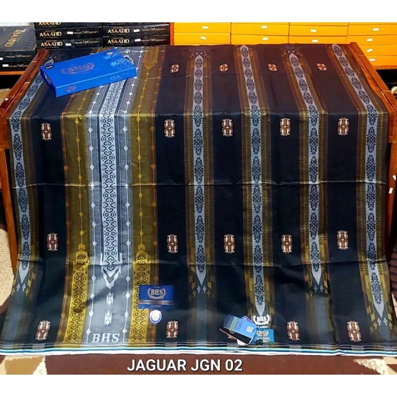 SARUNG BHS CLASIK JAGUAR JGN &amp; SONGKET MIX KUALITAS GOLD (ORIGINAL)