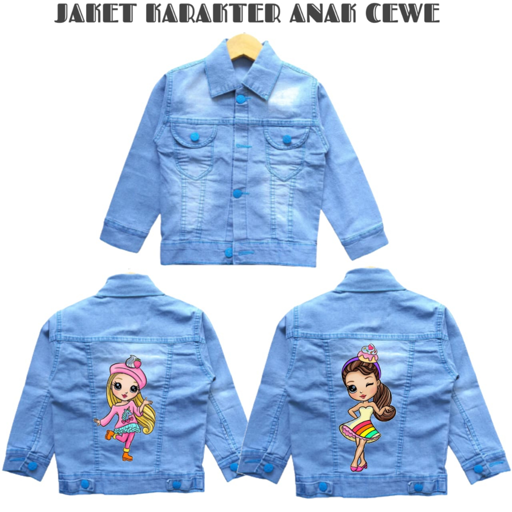 JAKET SABLON ANAK UNISEX 1-6 TAHUN