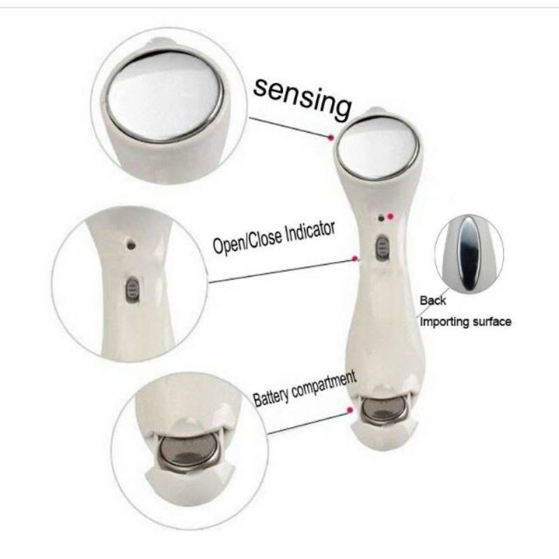 ION FACE MASSAGER/ SETRIKA WAJAH ION ELEKTRIK (ALAT PENGENCANG KULIT WAJAH-AGAR SKINCARE BEKERJA LEBIH MAKSIMAL)