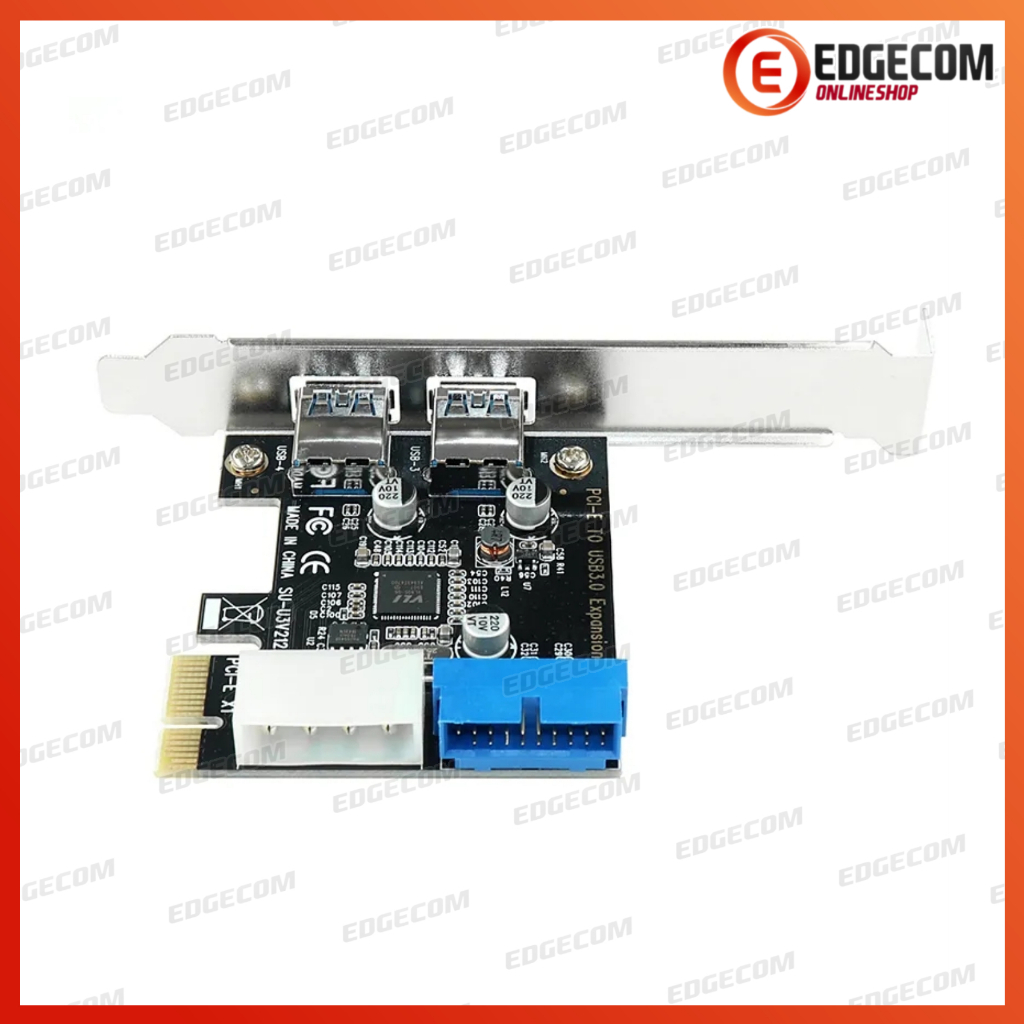 PCIE PCI EXPRESS USB 3.0 2 Port With Header NETLINE