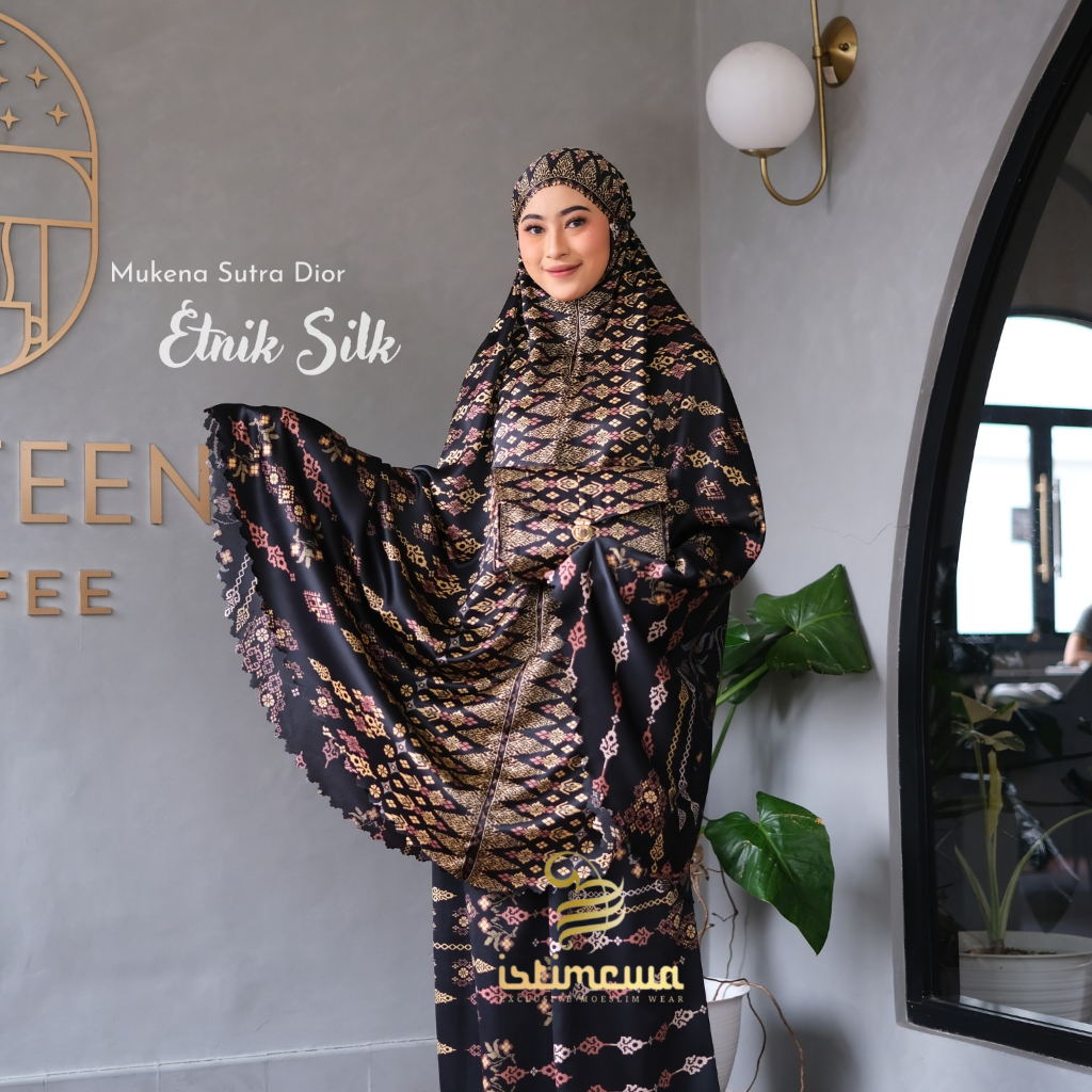 Mukena Sutra Silk 2in1 Premium CELINE