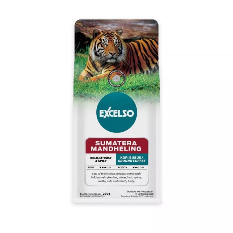 

EXCELSO SUMATERA MANDHELING BUBUK 200Gr