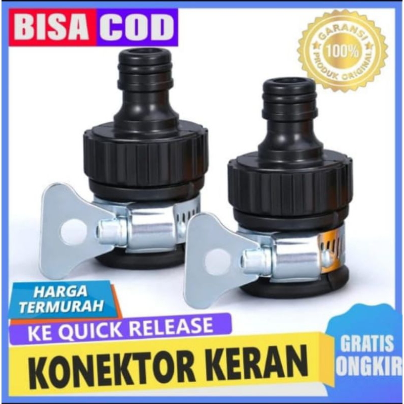 Sambungan keran Sambungan selang kran air konektor keran pengairan taman
