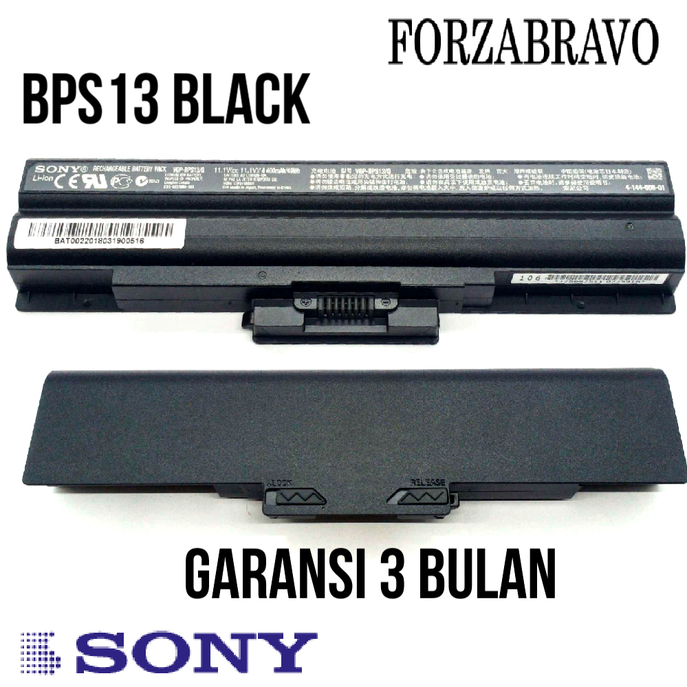 Baterai Battrey Batre Laptop SONY Model VGP-BPS13 VGP-BPS13/B VGP-BPS13/Q VGP-BPS13A VGP-BPS13A/B