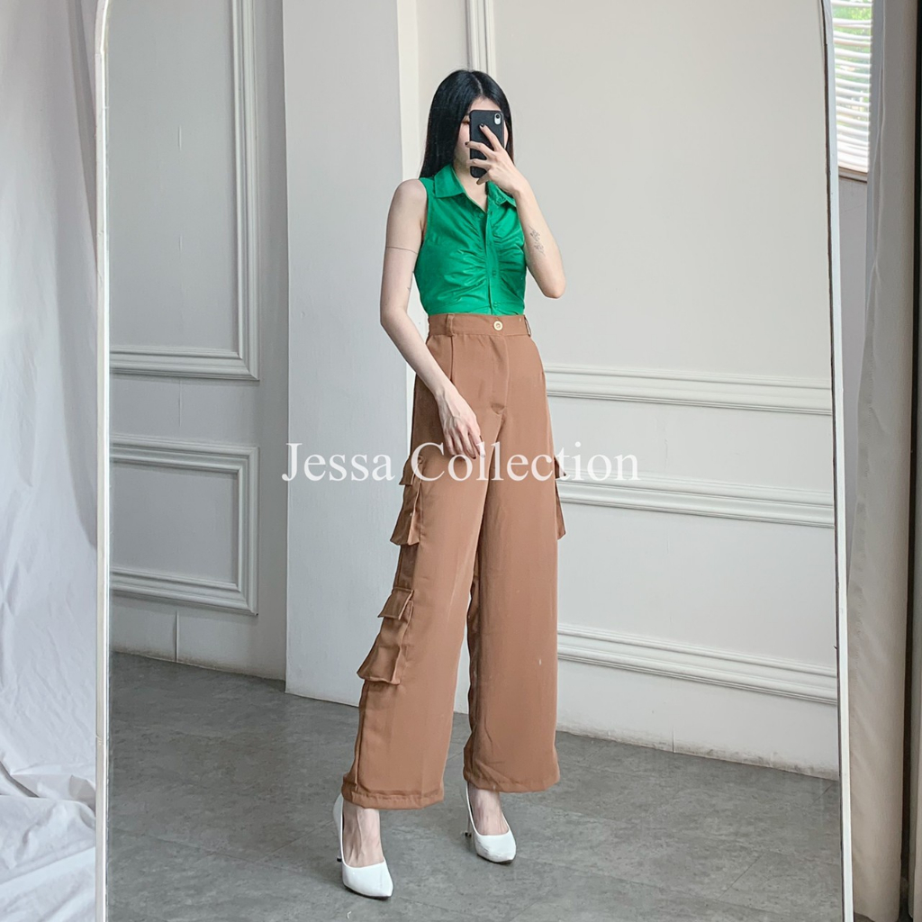 Donna Pocket Pants PK