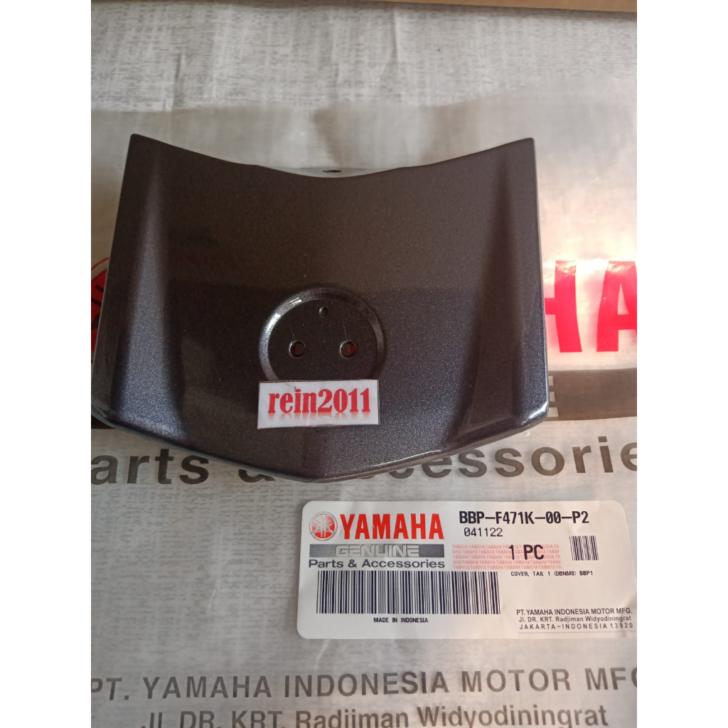 DUCK TAIL SAMBUNGAN BODY BODI NEW AEROX ASLI ORI YAMAHA BBP F471K 00 P2