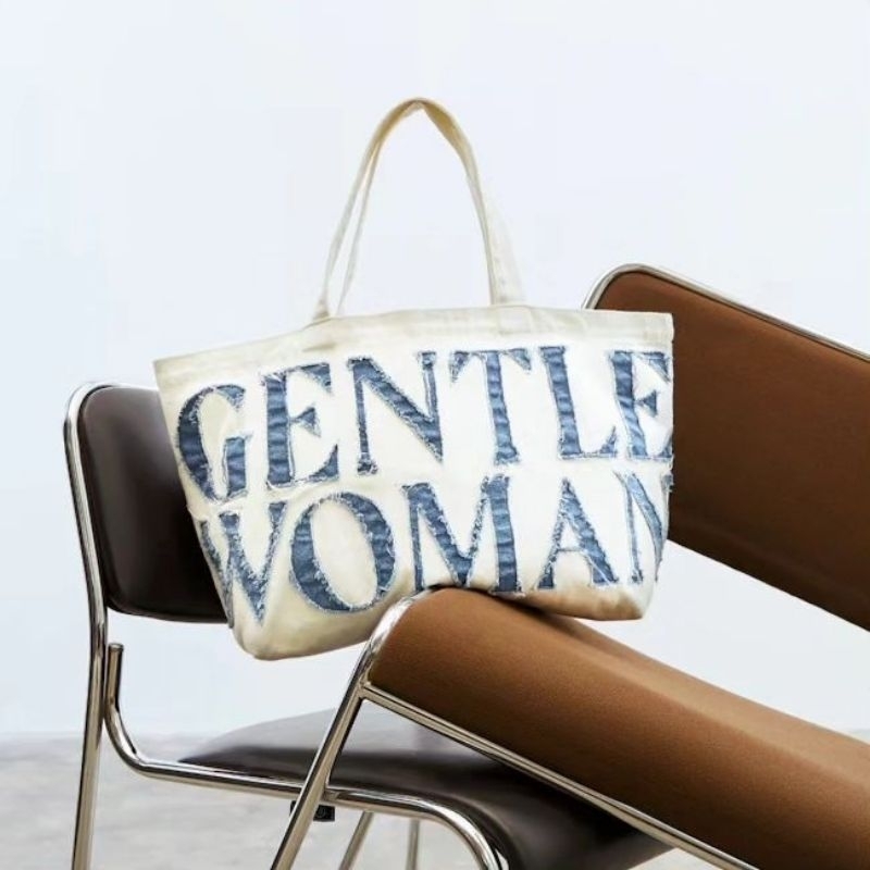 12.12 SALE | GNTLE.WOMAN DENIM TOTE BAG