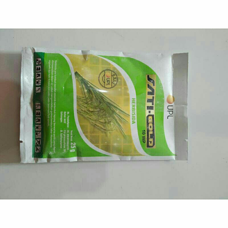 obat pertanian herbisida SATIGOLD 25g