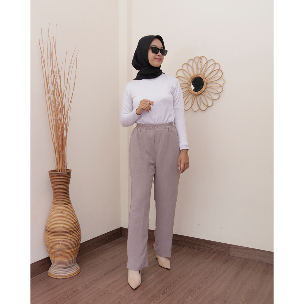 COD - S, M, L, XL, XXL ORIGINAL Celana Panjang Wanita KEPO Pants - Semi Kulot by Hijab Mamah icis