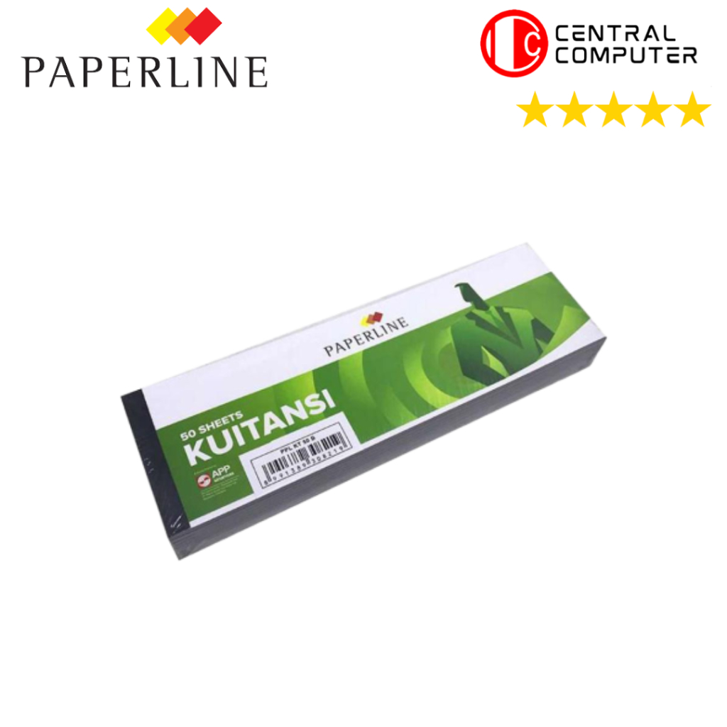 

Kuitansi Paperline Sedang (KT 40 T) isi 40 Lembar