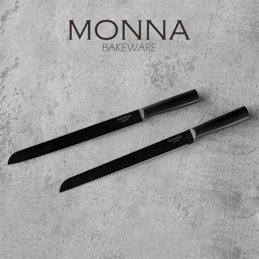 Pisau Roti Monna Bakeware/ Pisau roti/ Bread Knife/ Pisau dapur