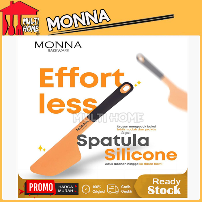 Spatulla Monna Bakeware / Spatula Silikon Monna / Sutil Silikon