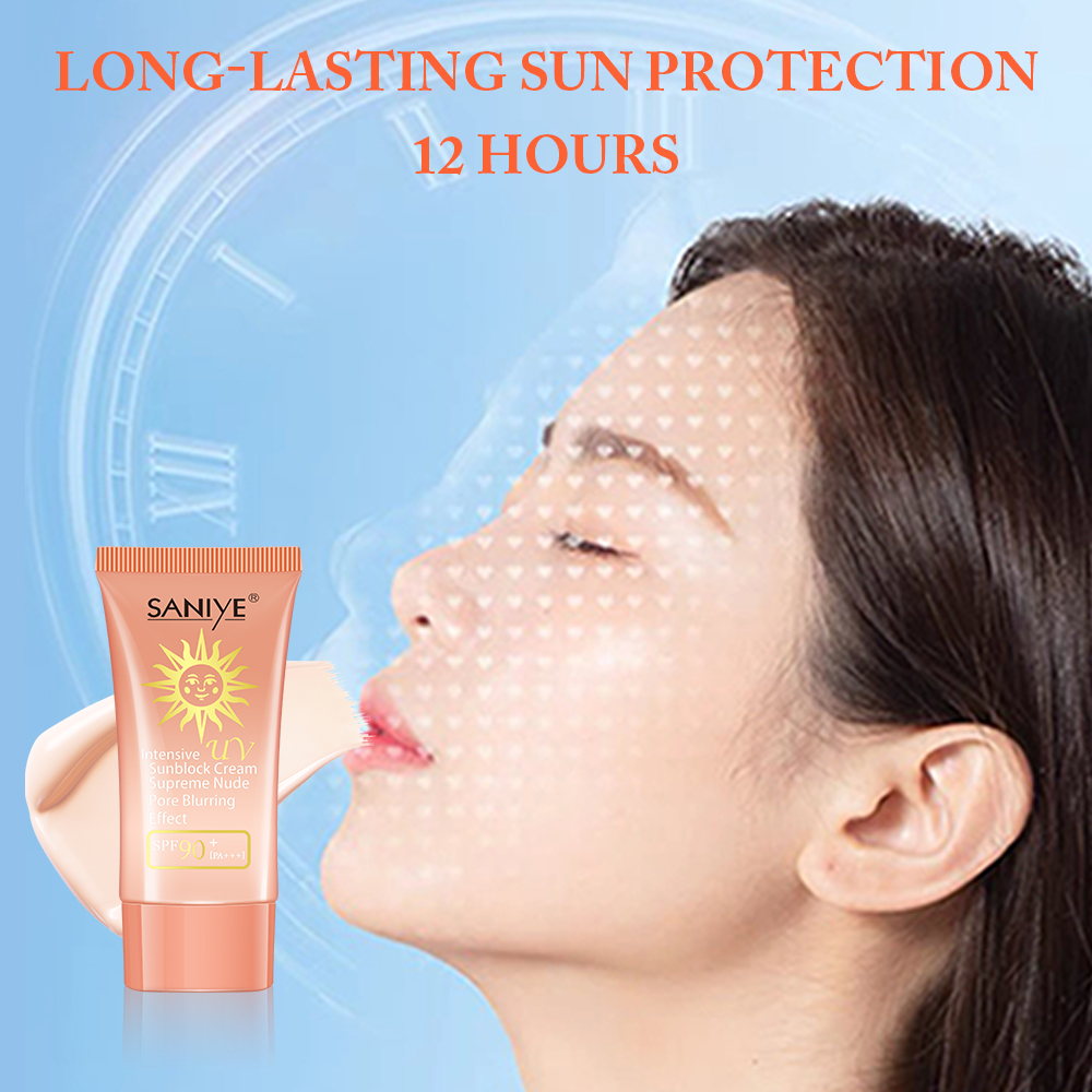 SANIYE Sunscreen SPF 50 PA++ Sunblock Tabir Surya …bab Surya Anti Penuaan 30ML R1213