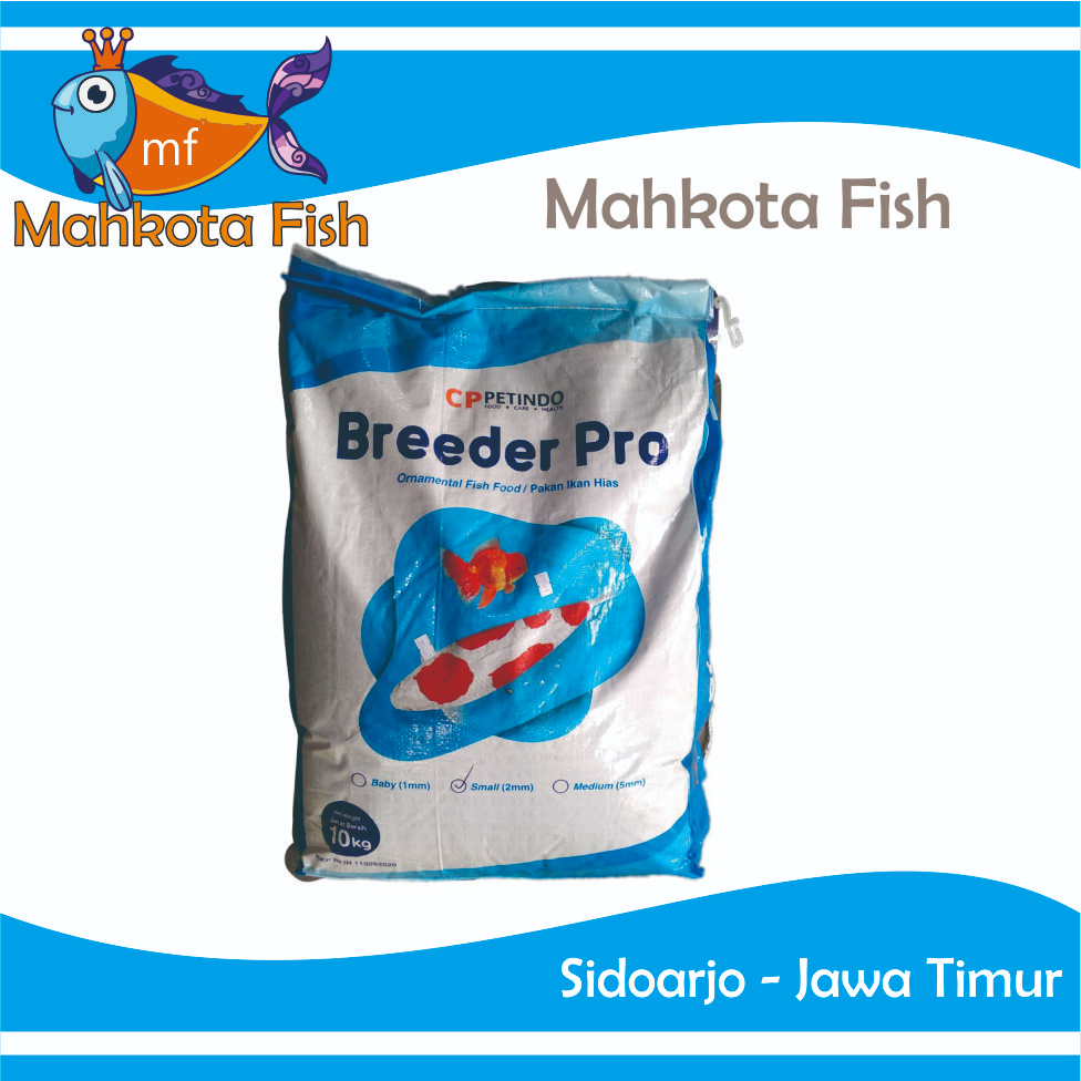 Pakan KOI BREEDER PRO (1 SAK = 10 kg) | Makankan Ikan Koi | Pelet Ikan Koi | Pakan Ikan Hias Koki Koi