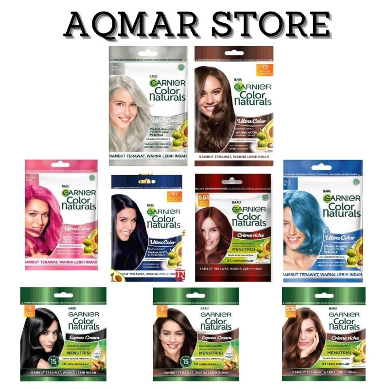 GARNIER COLOR NATURALS | CAT RAMBUT GARNIER | CAT RAMBUT VIRAL | CAT RAMBUT MURAH