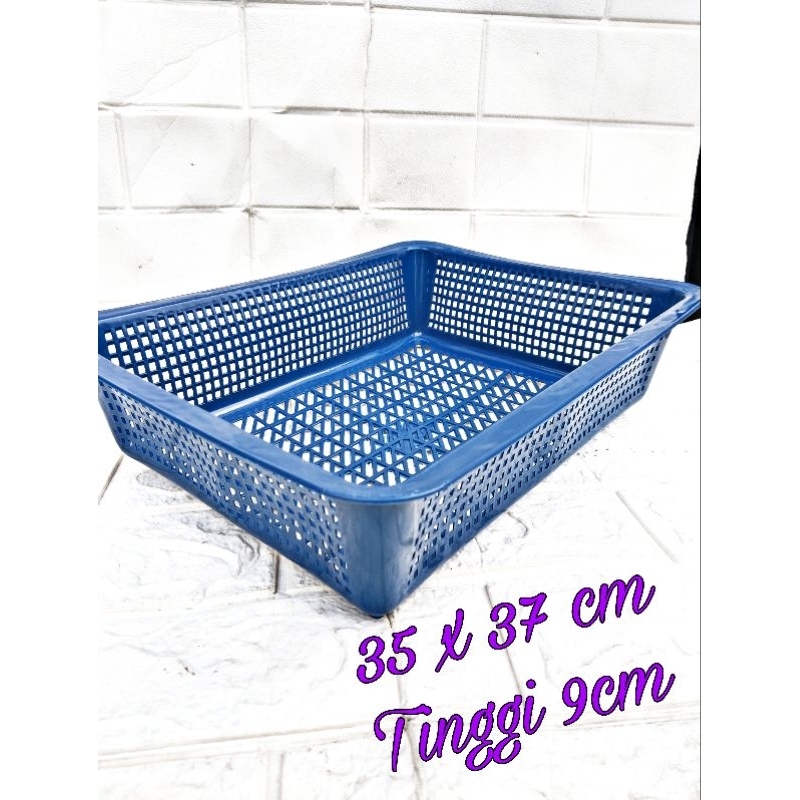 Keranjang surat besar 34x27cm tebal / tempat dokumen plastik