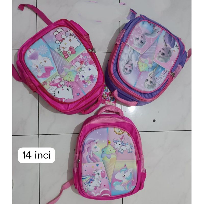 TAS SEKOLAH ANAK CWE SD MERK ALTO UKURAN 14 INCH