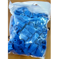 Karet Pelindung Plugboot 50 Pcs Konektor Rj45 Cat5E Cat6