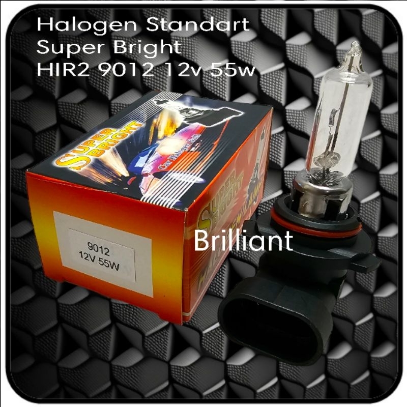 Bohlam Lampu Halogen - H3 H4 H7 H11 H16 HB3 HB4 - Nyala Standart - Satuan