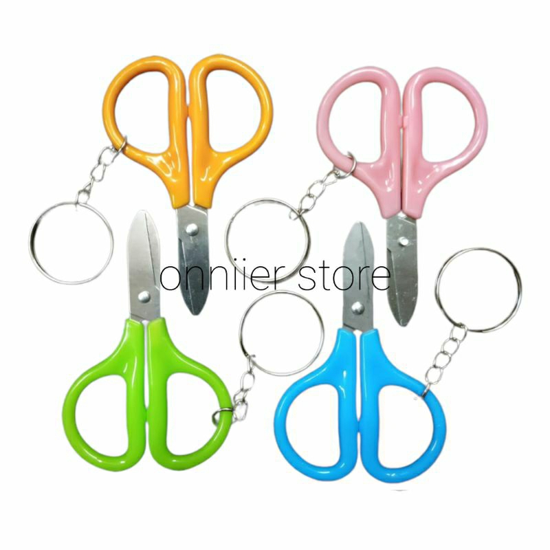 Gantungan Kunci Gunting Keychain Scissors