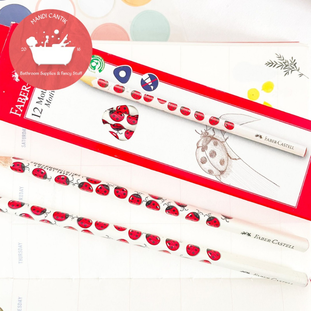 

Pensil 2B Faber Castell Motif Kumbang ORIGINAL 1 PCS pencil motif animal untuk ujian by MANDI CANTIK COD