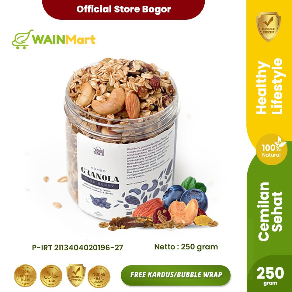 Granola Timur Tengah Sereal Sarapan Makanan Sehat High Quality Berbagai Varian Rasa