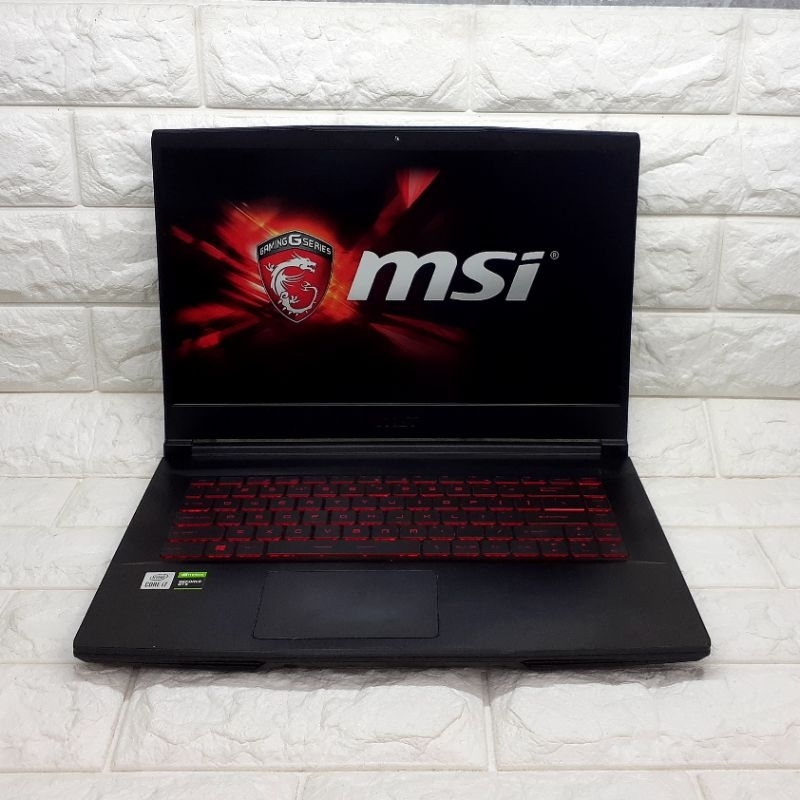Laptop MSI GF63 Intel Core i7 gen 10 16/512gb Nvidia Geforce GTX 1650