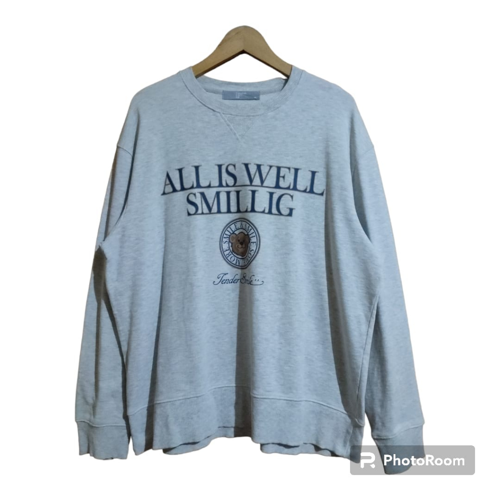 CREWNECK by 8 SECOND SECOND BLH10