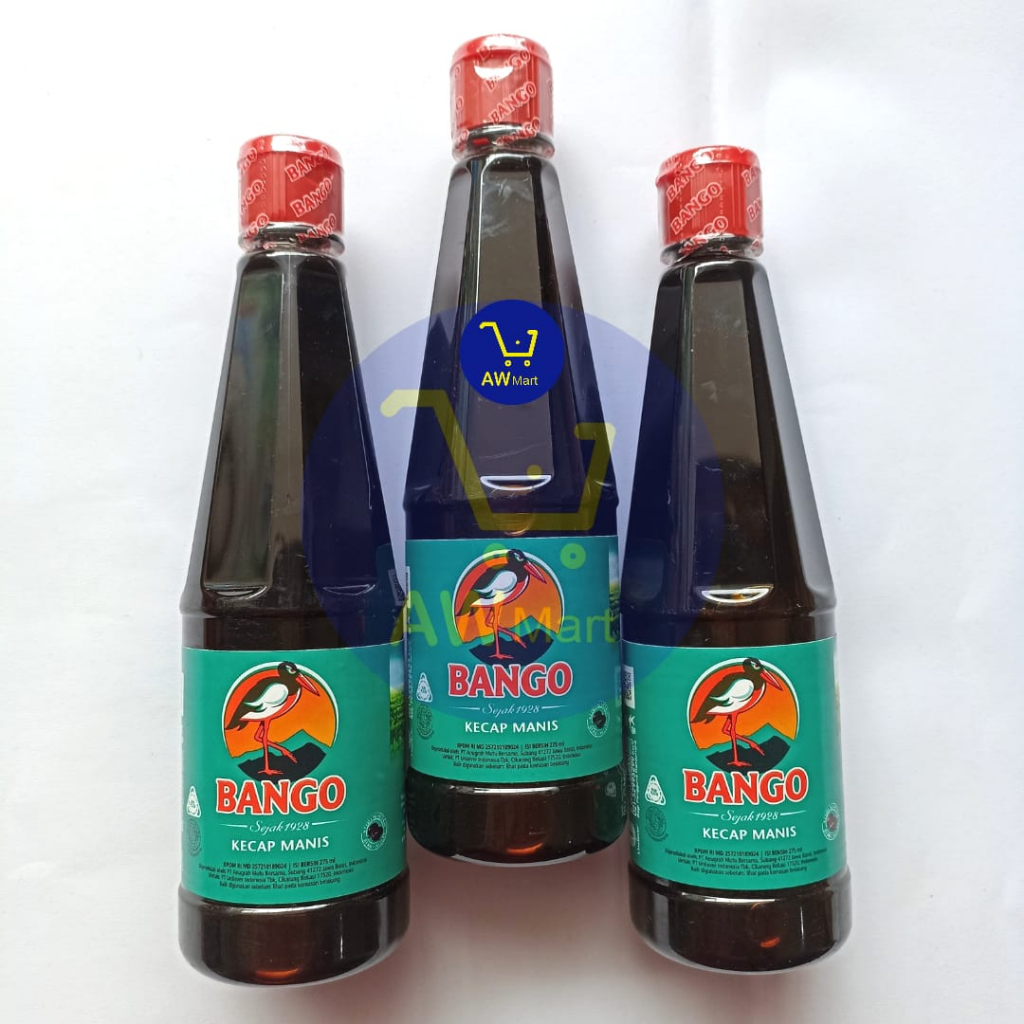 BANGO KECAP MANIS 275ML – KECAP BANGO KEDELAI HITAM 275ML