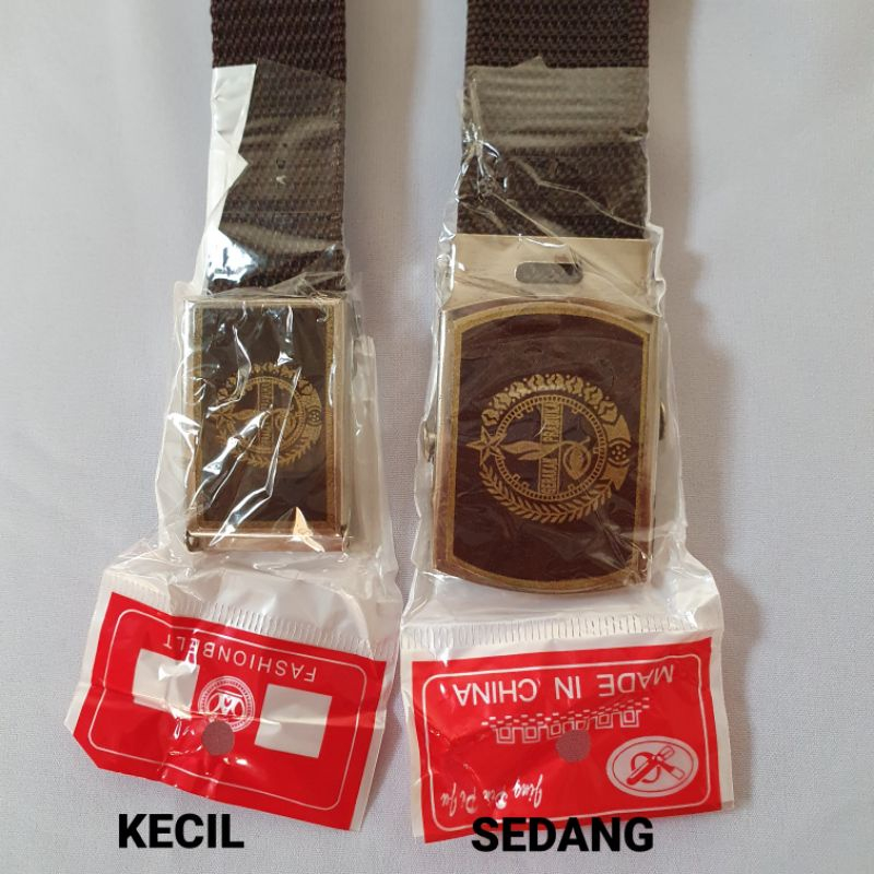 Sabuk ikat pinggang Pramuka kecil kelas 1 2 3 SD per 12pcs