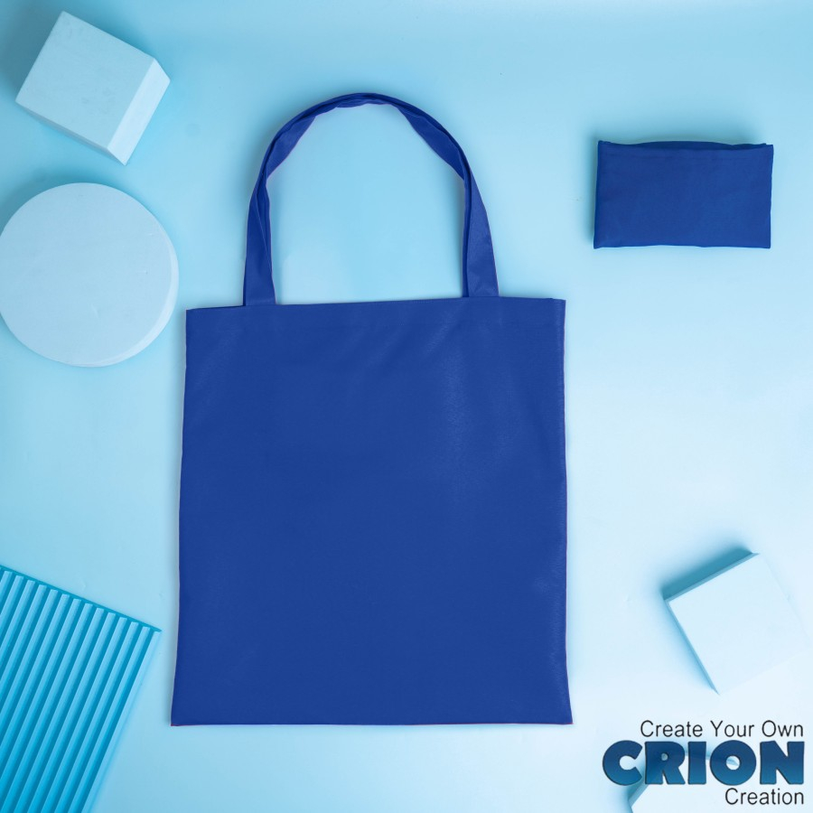 Foldable Travel Totebag Tas kantong Belanja Lipat Waterproof by crion