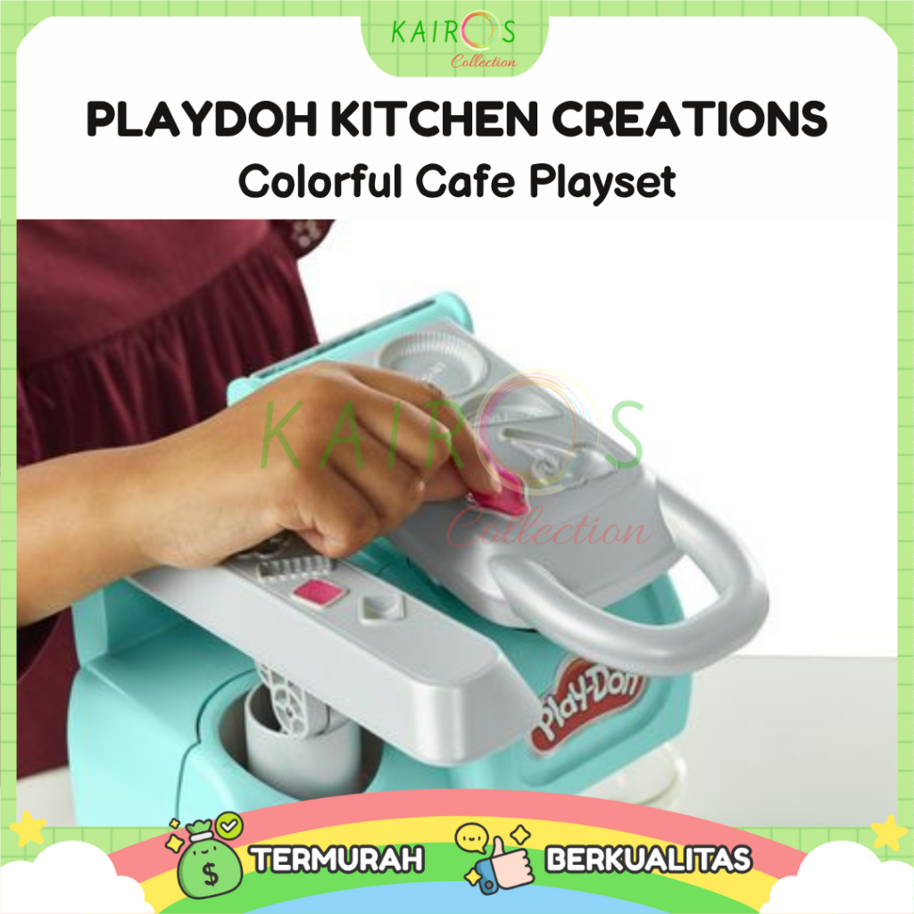 Play-Doh Kitchen Creations Colorful Cafe Playset