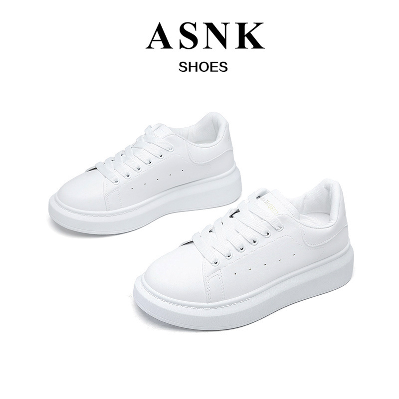 [GROSIR][COD] SEVEN_DAY SEPATU SNEAKERS WANITA KOREA IMPORT TALI CASUAL SHOES PUTIH H-110