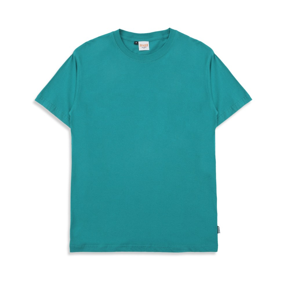 REASER PLAIN - Green Tosca Basic Kaos Polos