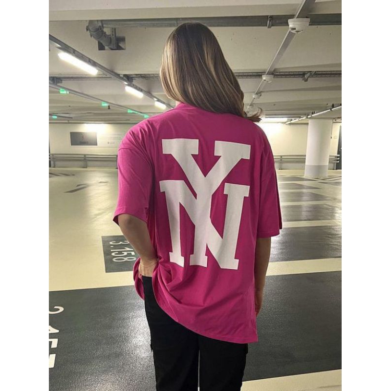 KAOS OVERSIZE NY NEW YORK WANITA PRIA T UUSHIRT OVERSIZE MLB PREMIUM KAOS PRIA MURAH GROSIR KAOS DIS