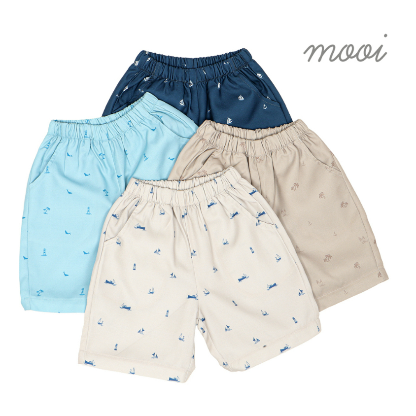 Mooi Ben Short 1-5 Tahun Celana Pendek Kasual Motif Anak Unisex CBKS