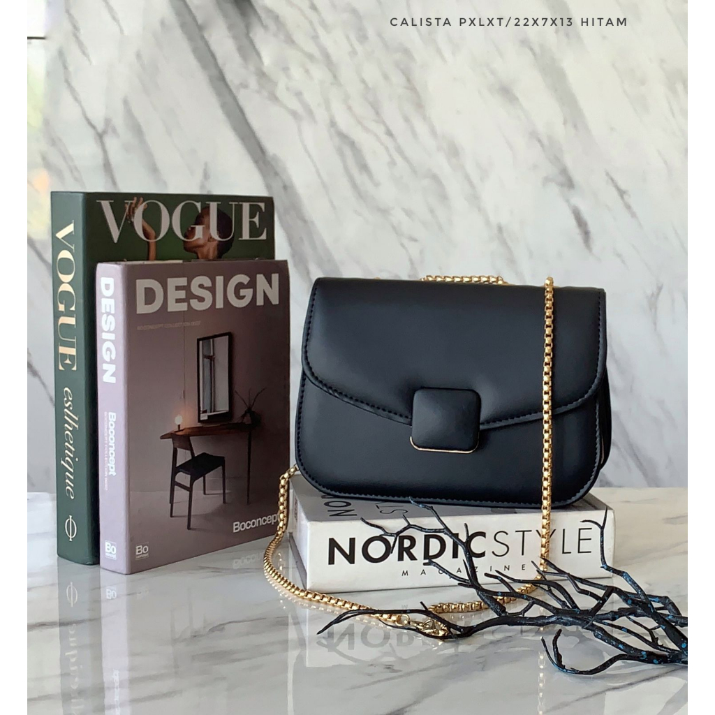 TAS CANTIK KEKINIAN CALISTA BAG PONDOK TAS CANTIK