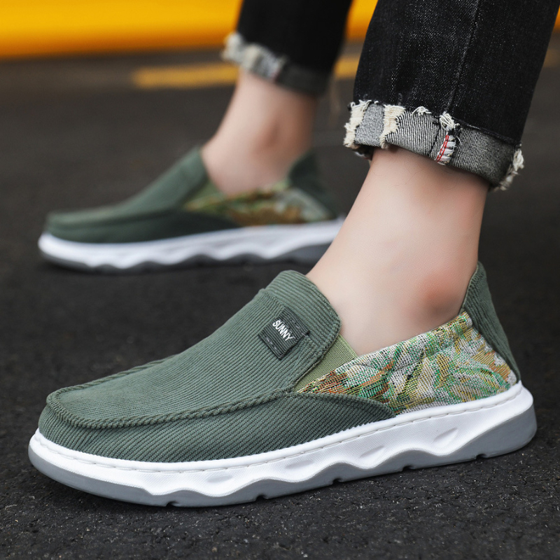 01219100 Sepatu Pria Import Slip On Fashion Sport Casual Formal Shoes