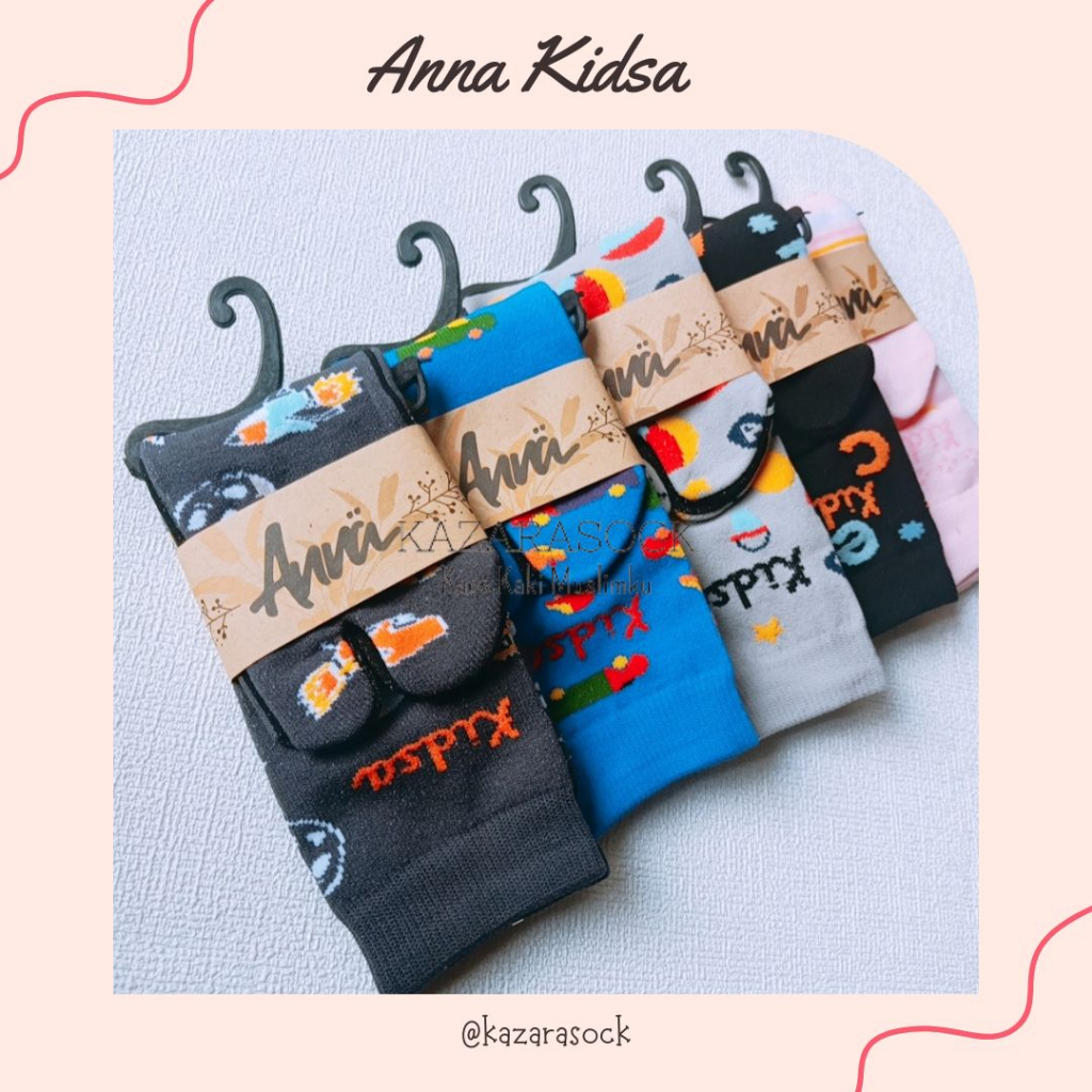 Kazarasock - Kaos Kaki Anak Jempol Motif Murah - Anna Kids