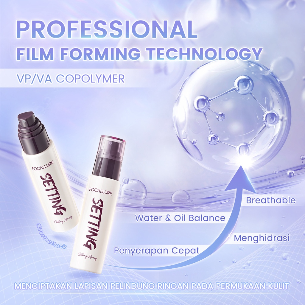 FOCALLURE Setting Spray Makeup Lock Hydrating #PerfectLock