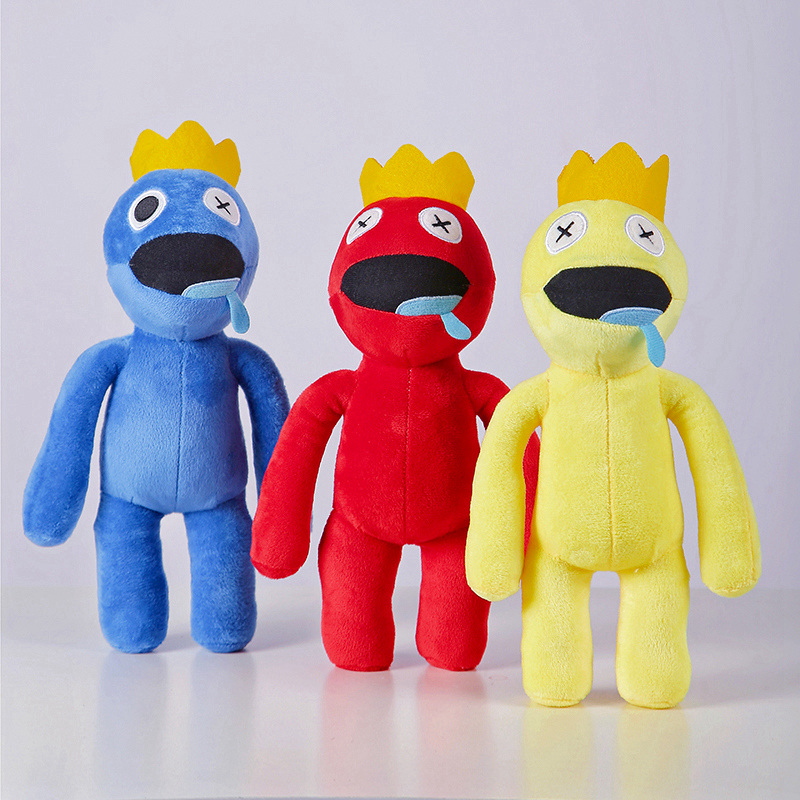 Mainan Boneka Karakter Anime Roblox Rainbow Friends Bisa Nyala Ada Lampu Led nya Lucu Imut Bahan Halus Lembut