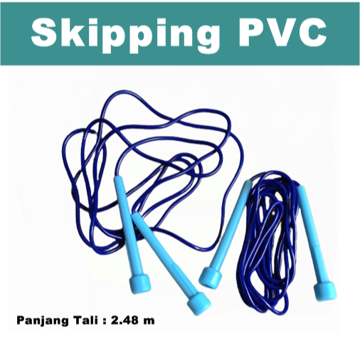 Lompat Tali PVC Jump Rope Skipping