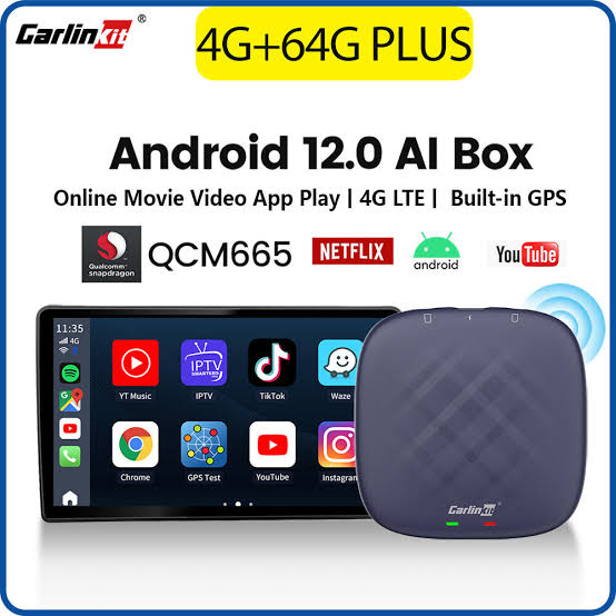 carlinkit original android ai box wireless proc qualcomm