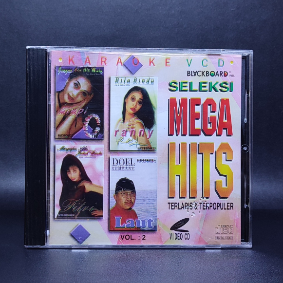 VCD SELEKSI MEGA HITS PARAMITHA RUSADY FITRI RANNY RAY ARIE PRADINA