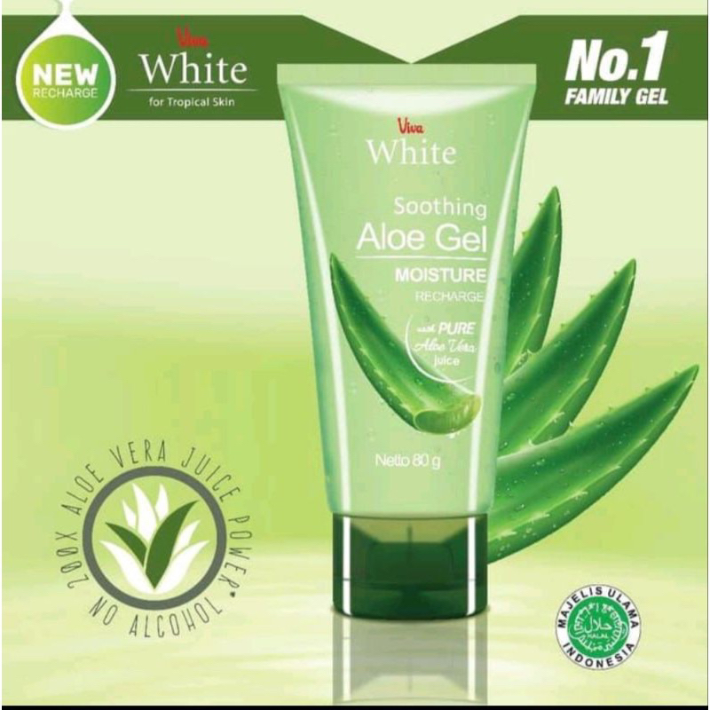 Viva White Sooting Aloe Vera Gel Moisture
